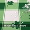 MikiUp St. Patrick's Day Checkered Rectangle Tablecloth - Waterproof and Washable Holiday Green Shamrock Table Cloth Decorative Table Cover for Outdoor, Indoor Party Dining Room, 60 x 84 Inch